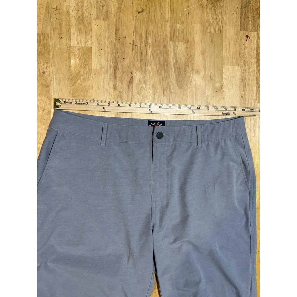 Faherty Men's All Day Shorts Gray Stretch Performance Golf Casual Size 38